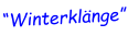 “Winterklänge”